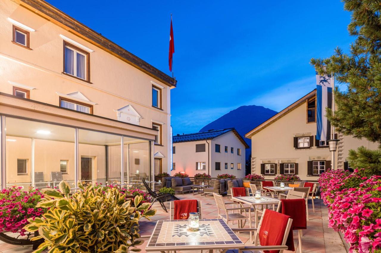 Hotel Engadinerhof بونتريسنا المظهر الخارجي الصورة