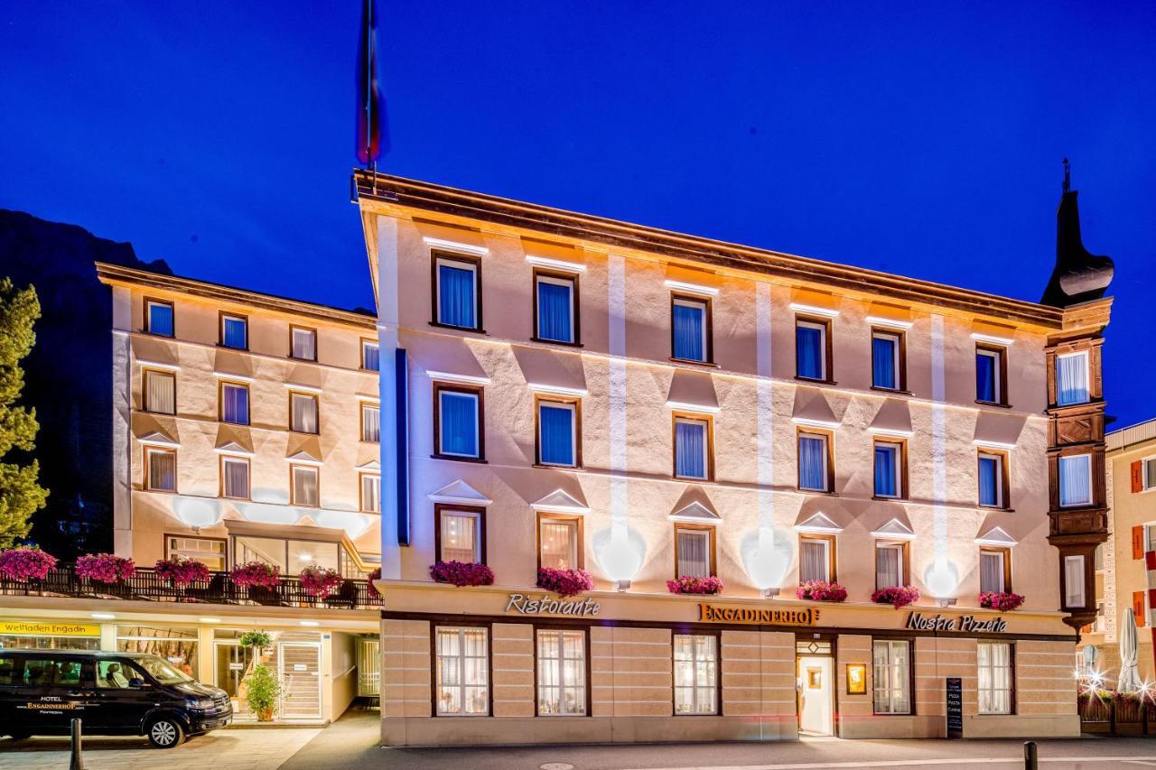 Hotel Engadinerhof بونتريسنا المظهر الخارجي الصورة