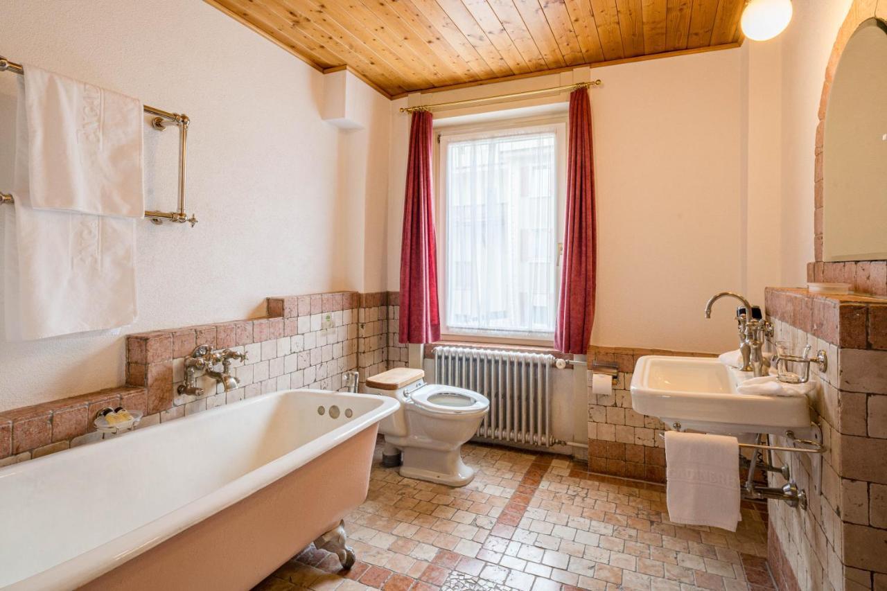 Hotel Engadinerhof بونتريسنا المظهر الخارجي الصورة
