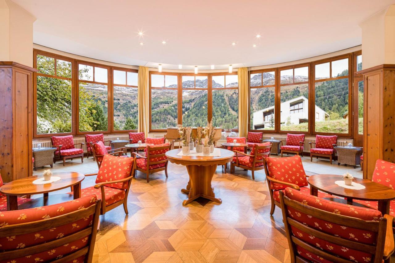 Hotel Engadinerhof بونتريسنا المظهر الخارجي الصورة